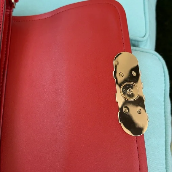 Michael Kors Red Shoulder Bag - Picture 5 of 16